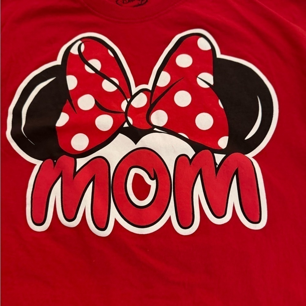 DISNEY Mom Minnie Mouse T-shirt Medium - Picture 3 of 6